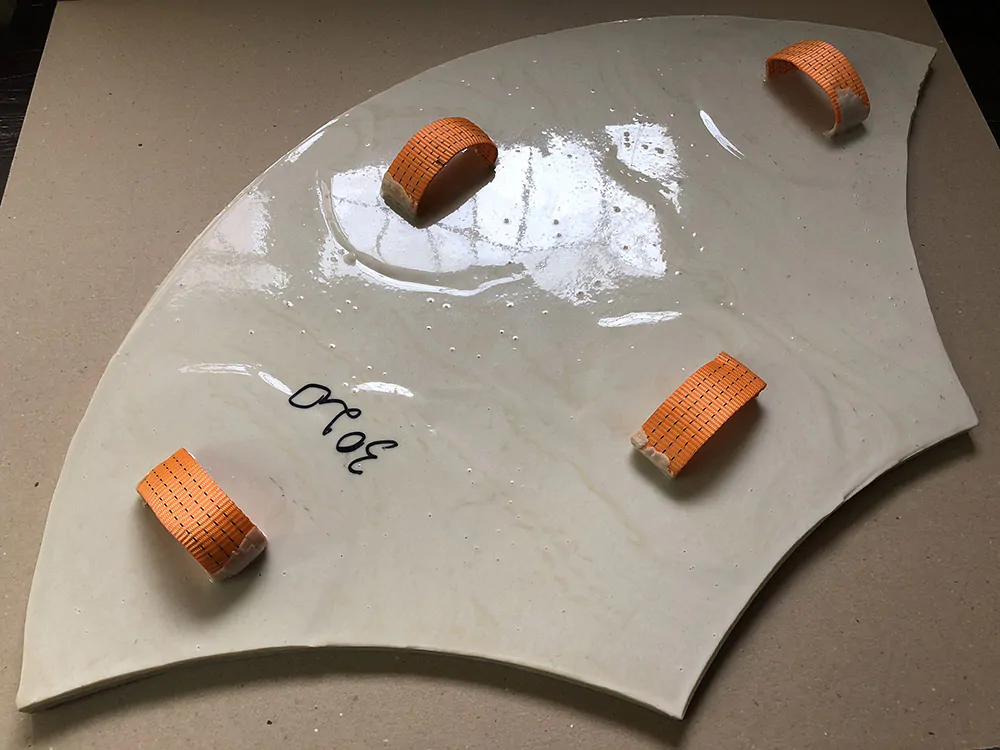 Полиуретановый штамп для печатного бетона Веер F3020 Полиуретановый штамп для печатного бетона Веер F3020 — фото 6
